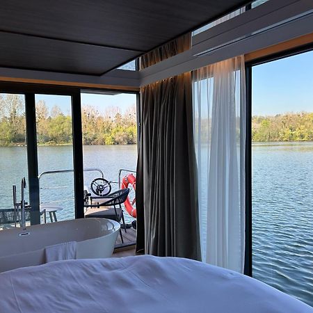 L'Escale Royale Saint-Martin-La-Garenne Port Ilon - Seine - Giverny Dış mekan fotoğraf