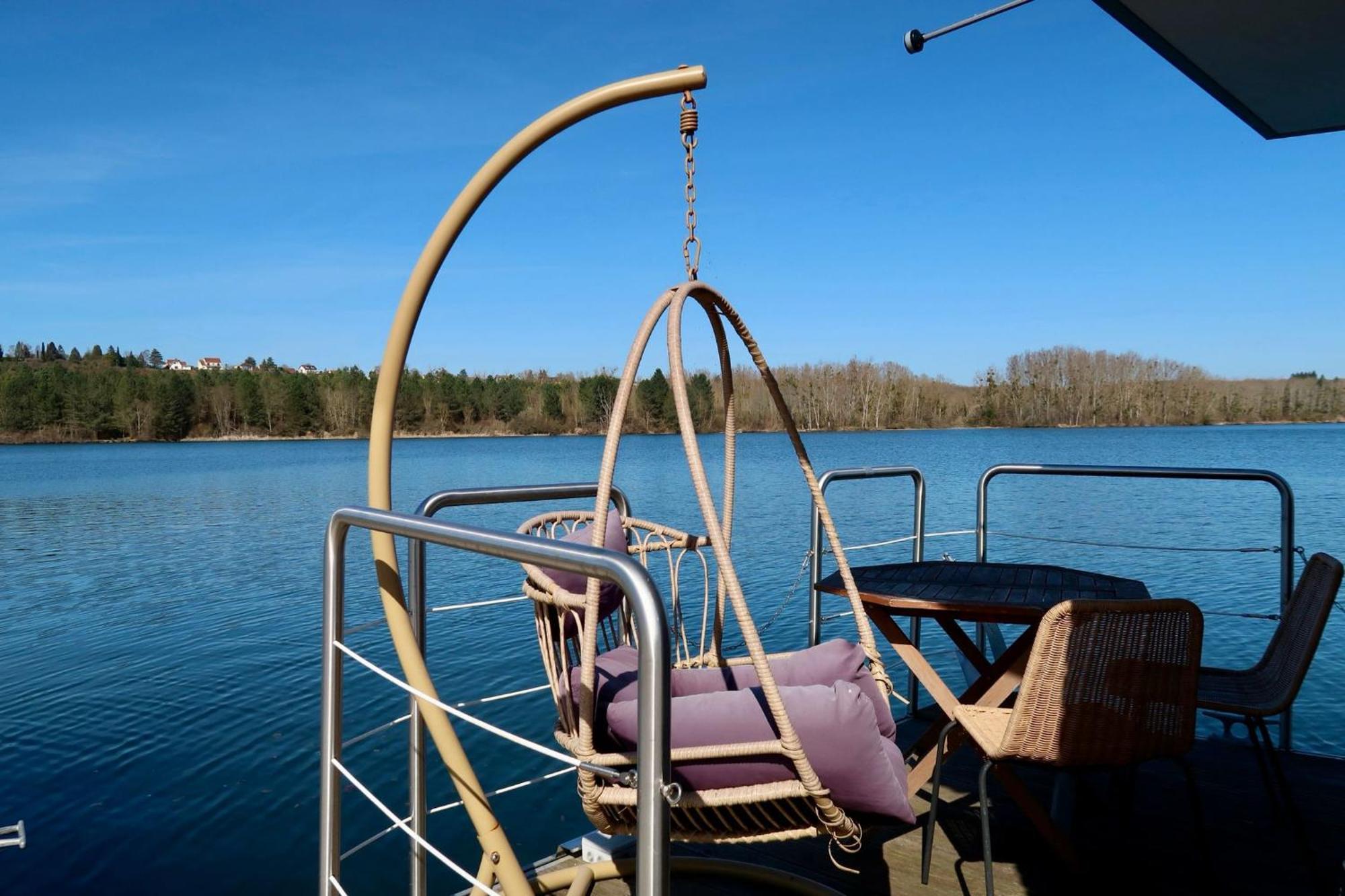 L'Escale Royale Saint-Martin-La-Garenne Port Ilon - Seine - Giverny Dış mekan fotoğraf